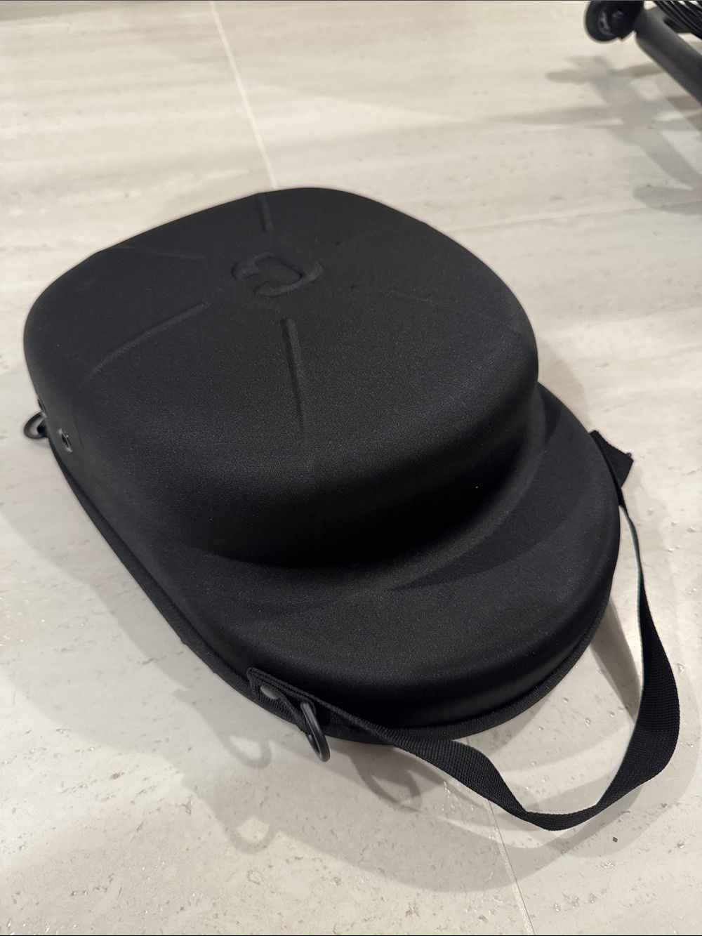 Black Hard Shell Hat/cap Carry Case. Never used.